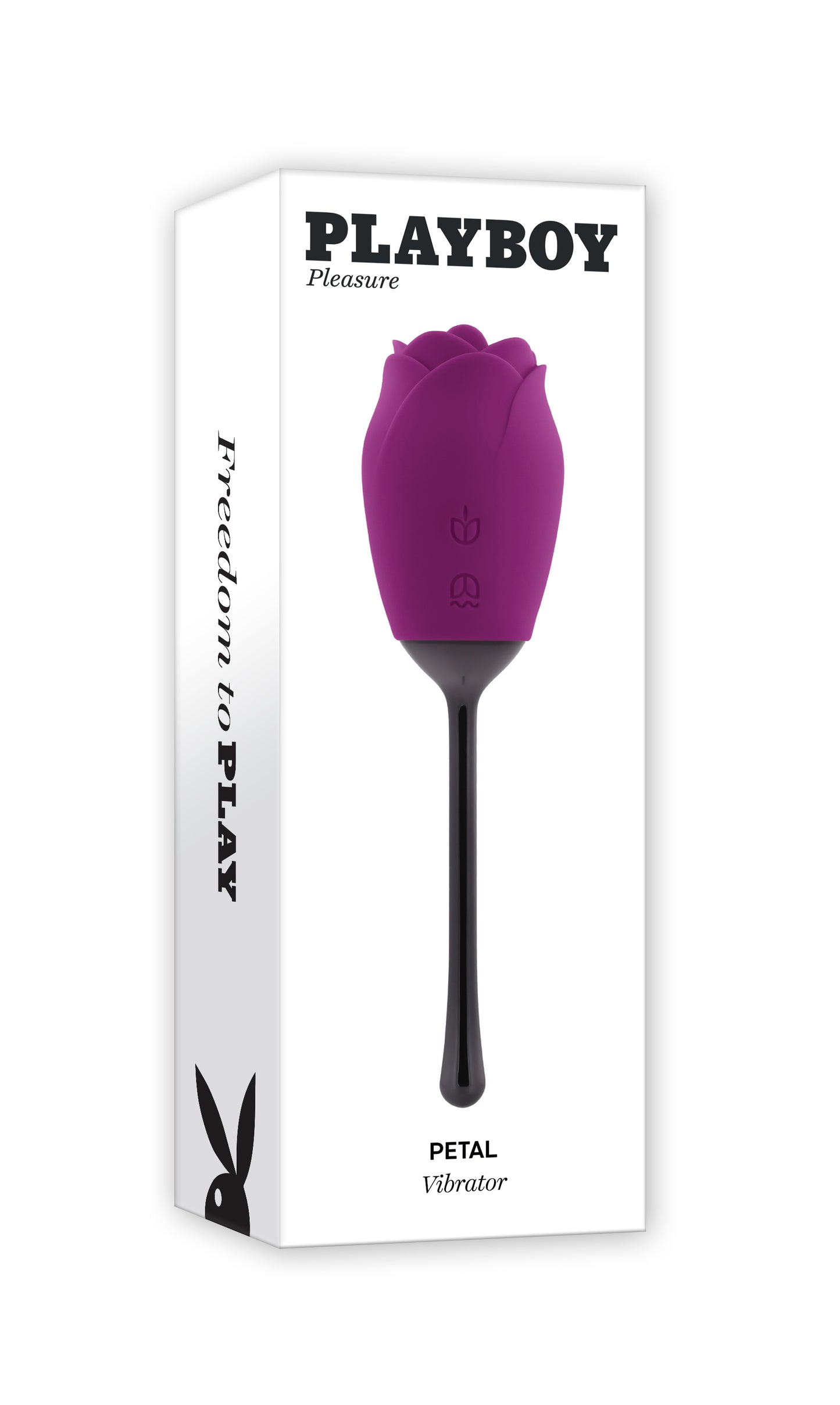 Playboy Pleasure PETAL Purple USB Rechargeable Flicking Stimulator