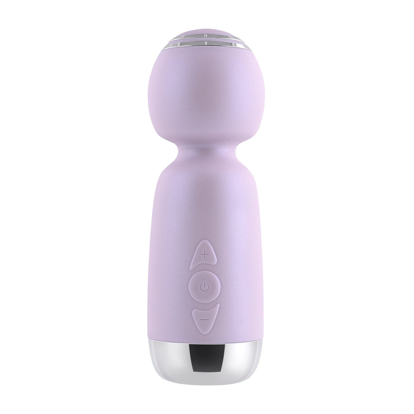 Playboy Pleasure ROYAL MINI Lilac 12.5cm USB Rechargeable Mini Wand Vibrator