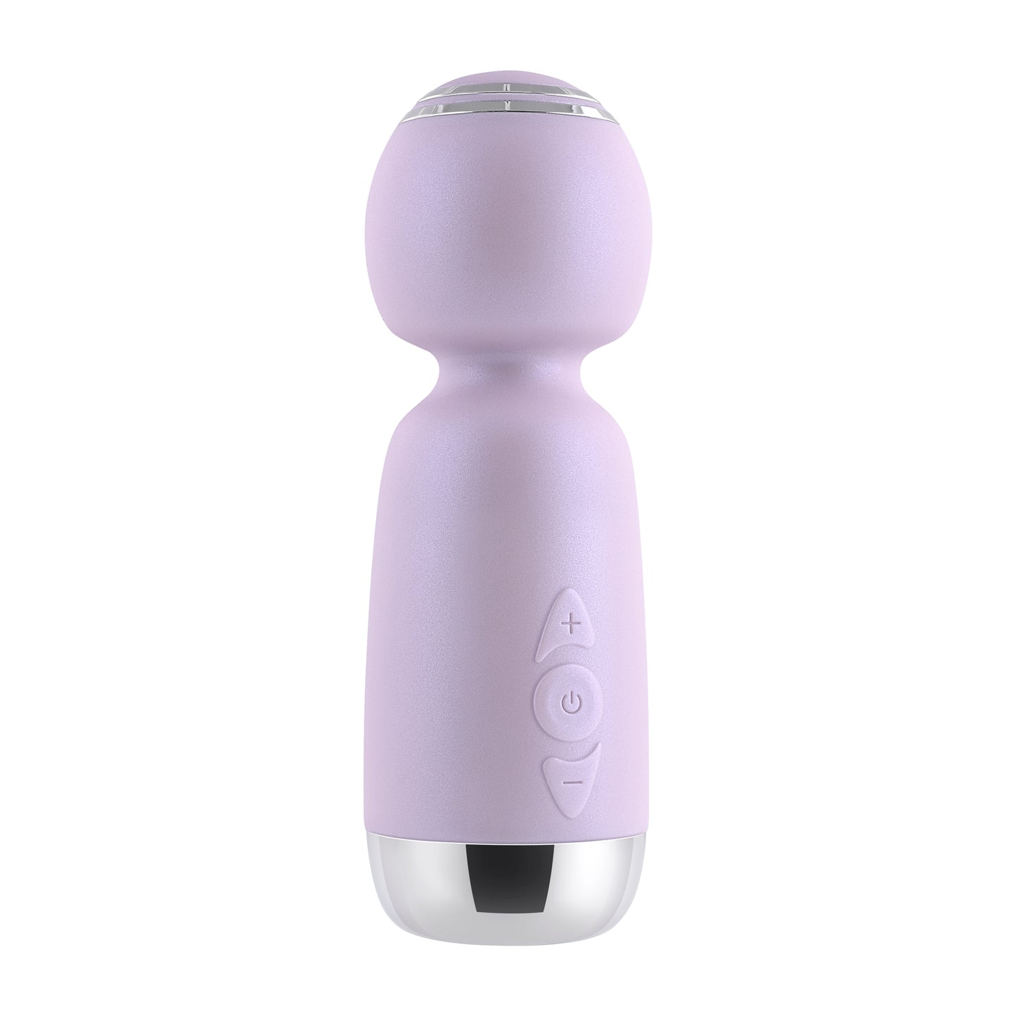 Playboy Pleasure ROYAL MINI Lilac 12.5cm USB Rechargeable Mini Wand Vibrator