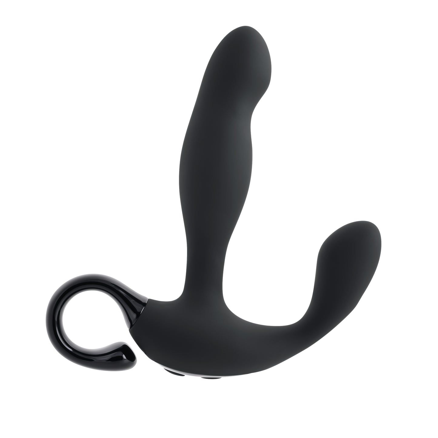 Playboy Pleasure COME HITHER Black 13.2cm Vibrating Prostate Massager w Remote