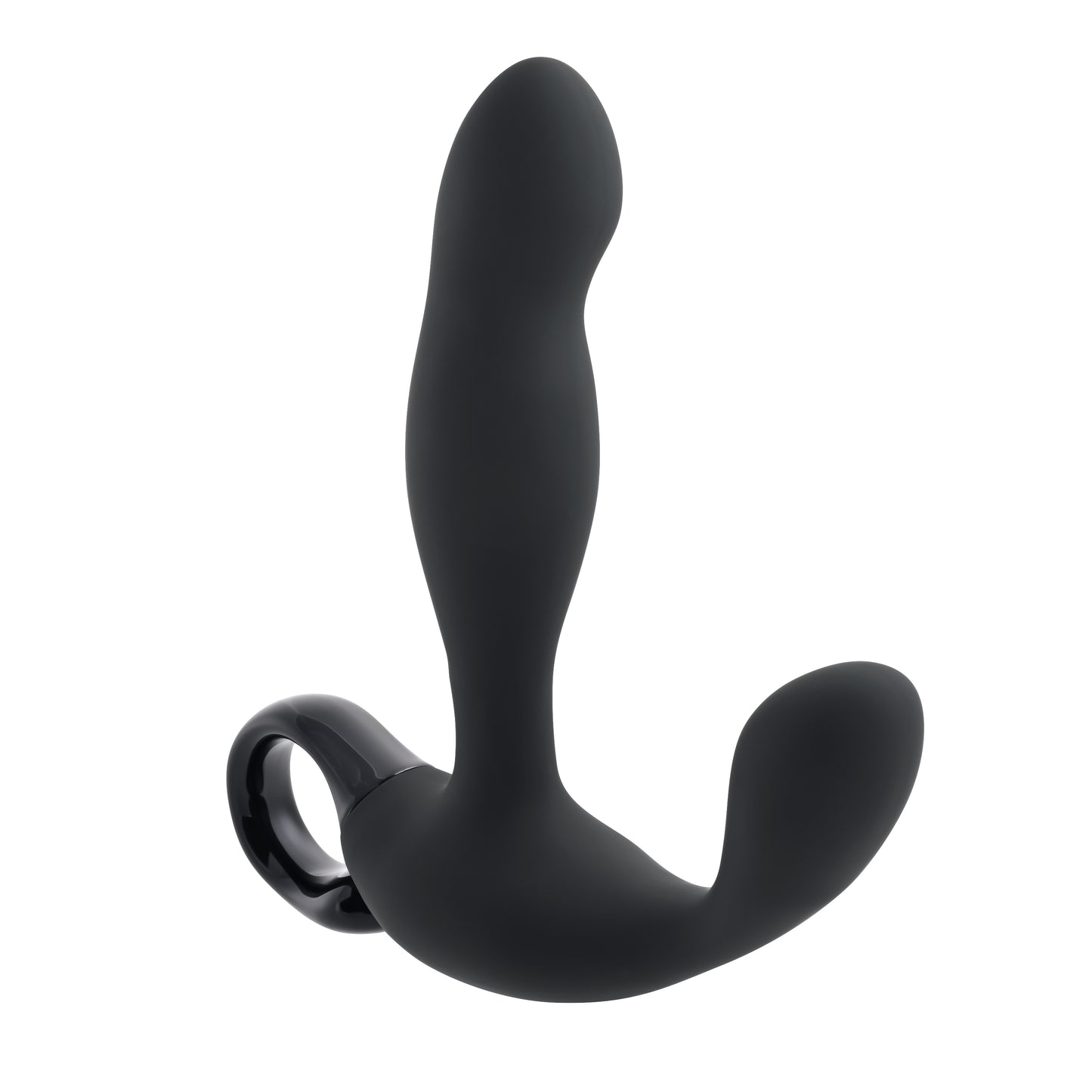 Playboy Pleasure COME HITHER Black 13.2cm Vibrating Prostate Massager w Remote