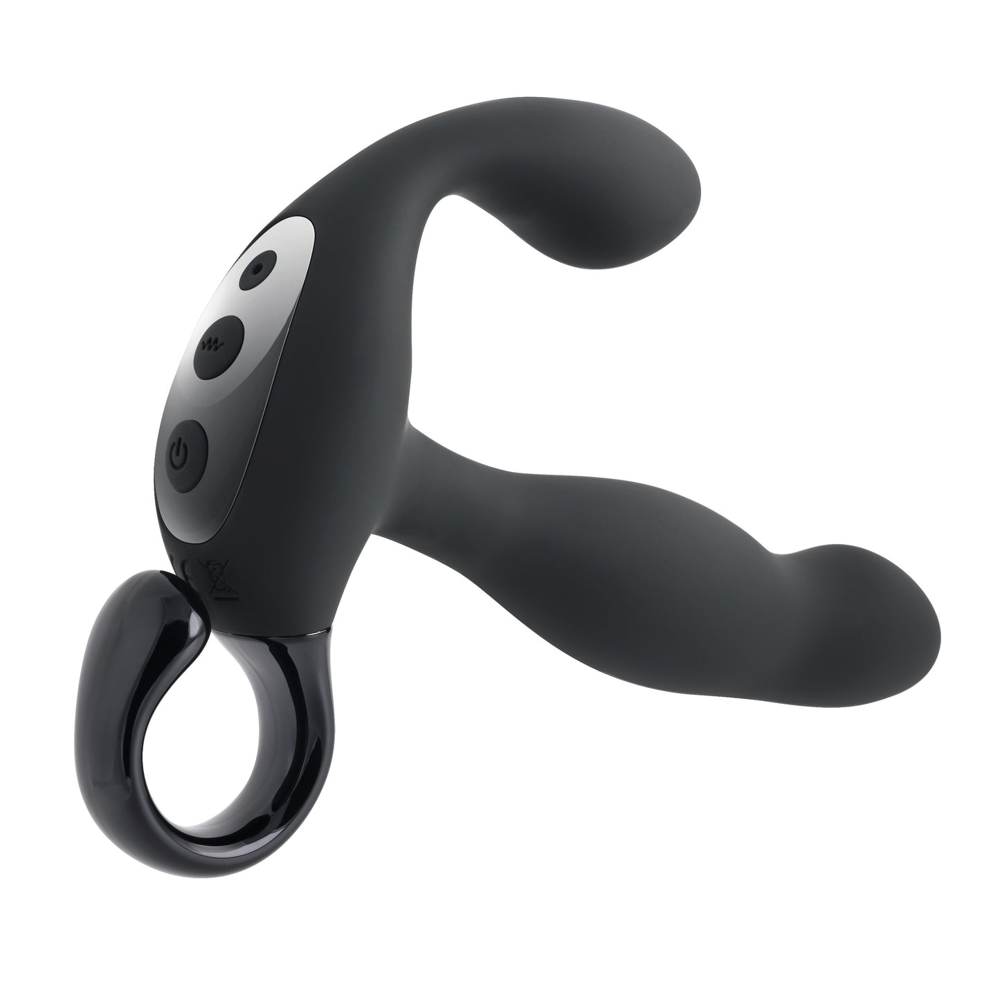 Playboy Pleasure COME HITHER Black 13.2cm Vibrating Prostate Massager w Remote