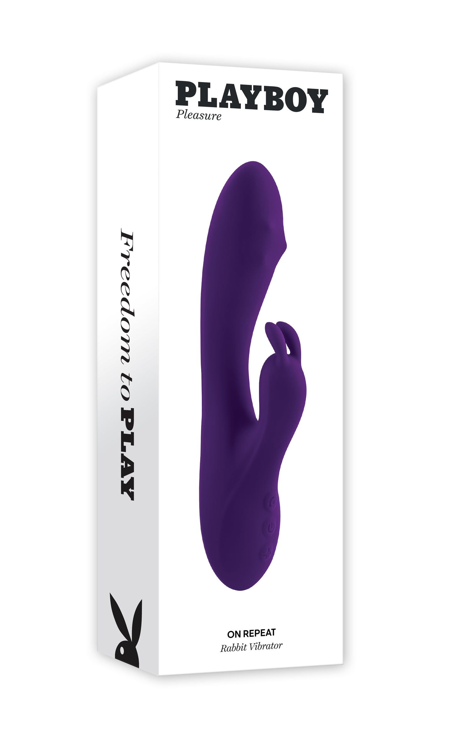 Playboy Pleasure ON REPEAT Purple 19.7cm USB Rechargeable Rabbit Vibrator