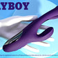 Playboy Pleasure THE THRILL Purple 24.4cm USB Rechargeable Rabbit Vibrator