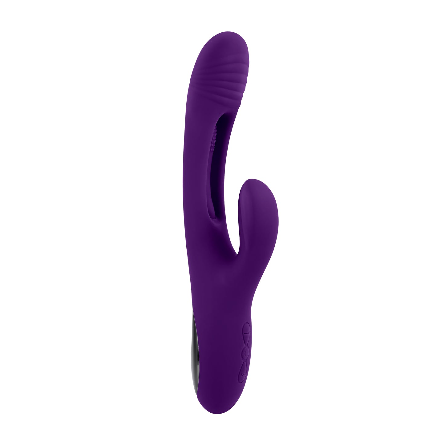 Playboy Pleasure THE THRILL Purple 24.4cm USB Rechargeable Rabbit Vibrator