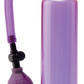 Pipedream Pump Worx Beginner's Power Pump - Purple Penis Pump