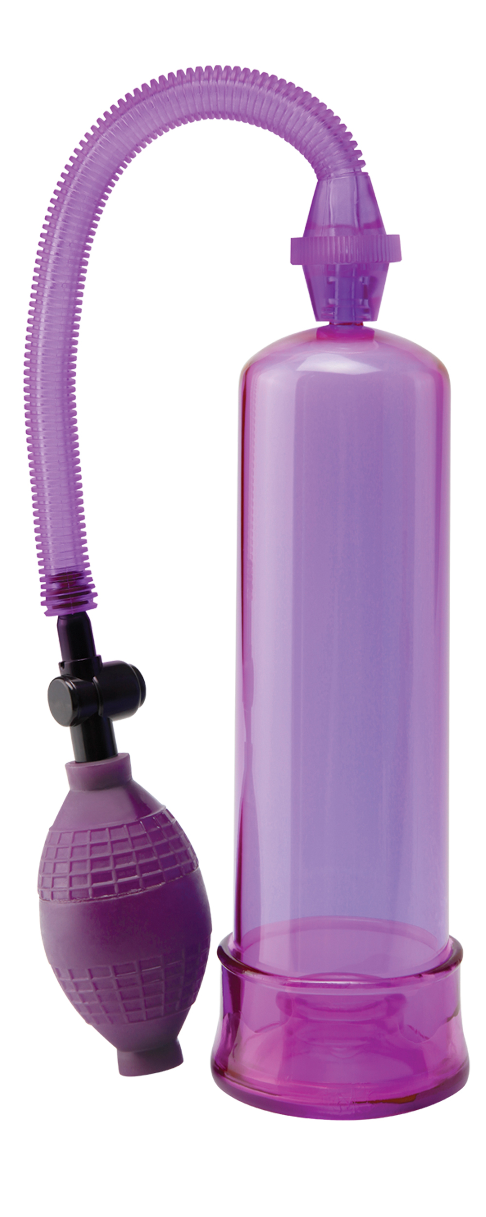 Pipedream Pump Worx Beginner's Power Pump - Purple Penis Pump