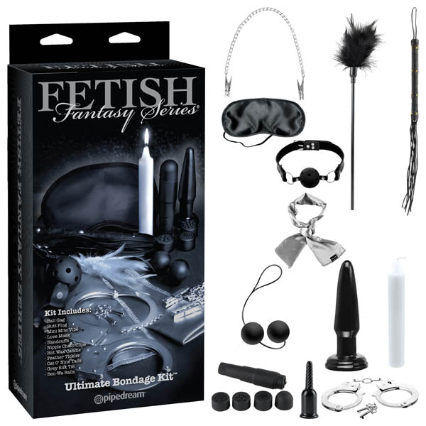 Pipedream | Fetish Fantasy Series Limited Edition Ultimate Bondage Kit - 11 Piece Set