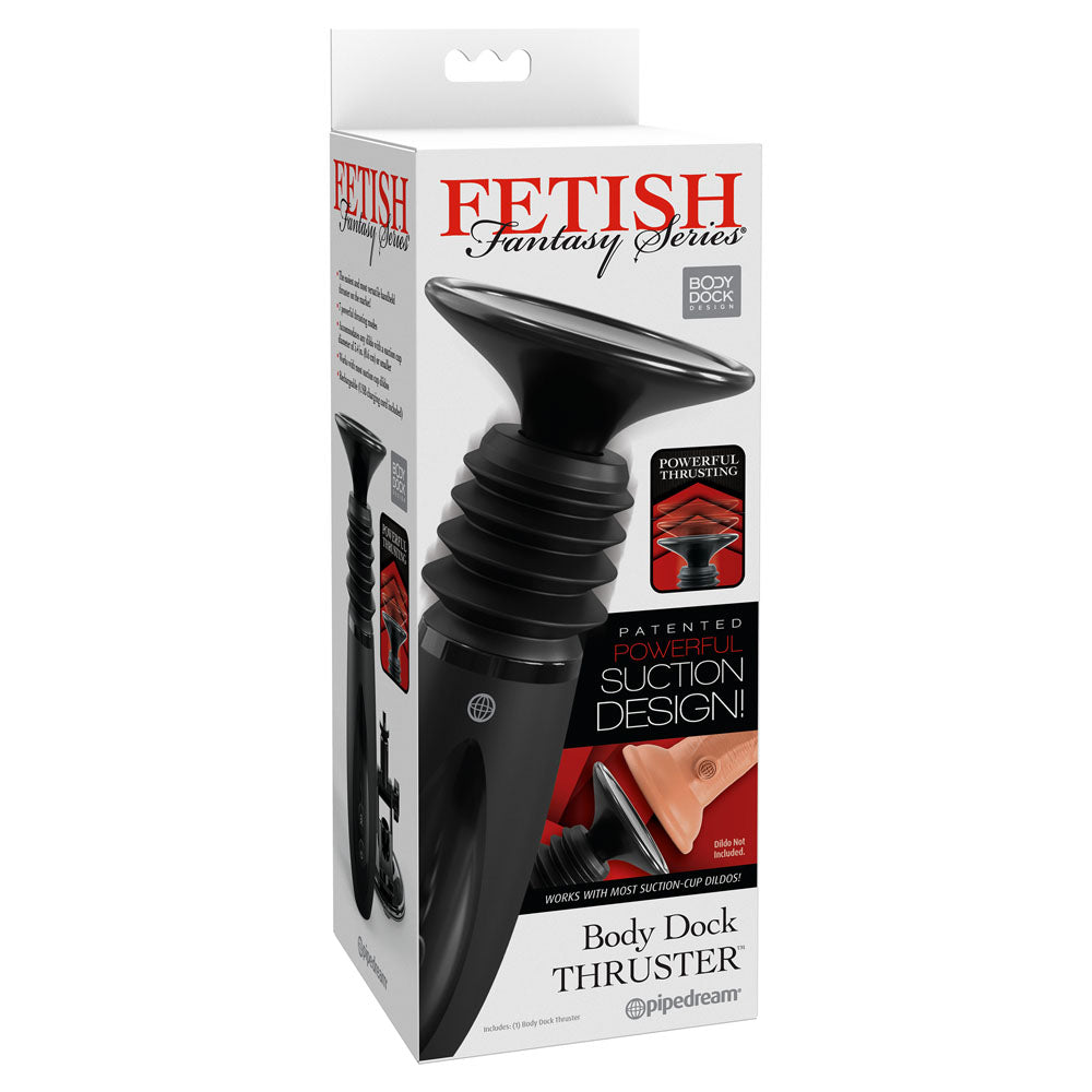 Pipedream Fetish Fantasy Series Body Dock Handheld - Portable Thrusting Sex Machine with Suction Base