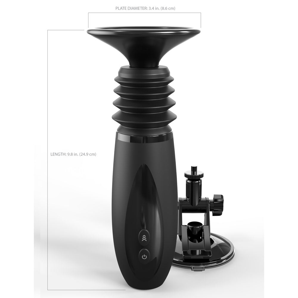 Pipedream Fetish Fantasy Series Body Dock Handheld - Portable Thrusting Sex Machine with Suction Base