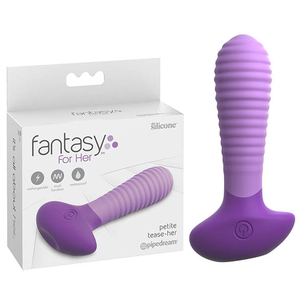 Pipedream Fantasy For Her Petite Tease-Her - Purple 11.9cm (4.75") USB Rechargeable Stimulator