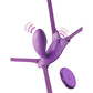 Pipedream Fantasy For Her Ultimate G-Spot Butterfly Purple USB Rechargeable Strap-On Stimulator