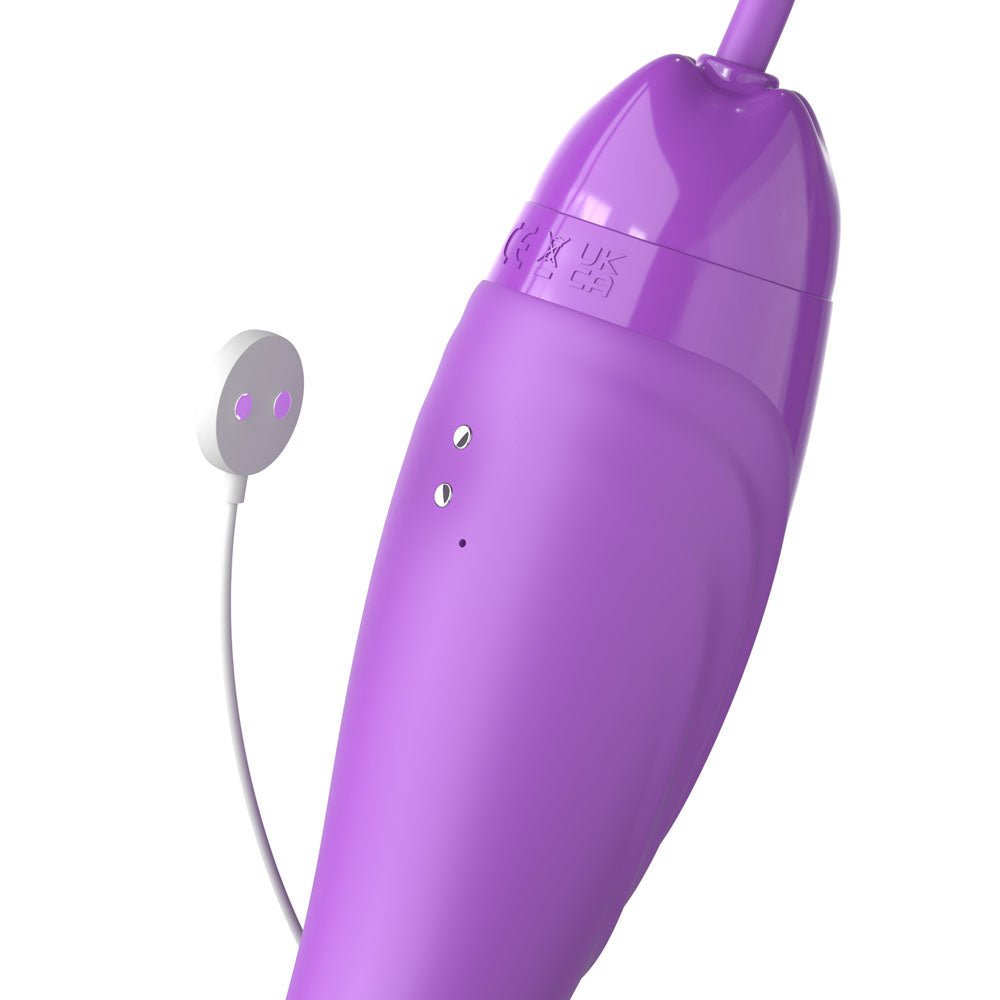 Pipedream Fantasy For Her Her Ultimate Pleasure Max USB Rechargeable Vibrator Flicking Stimulator