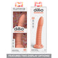 Pipedream Dillio Platinum Wild Thing - Peach 17.8cm (7") Dong