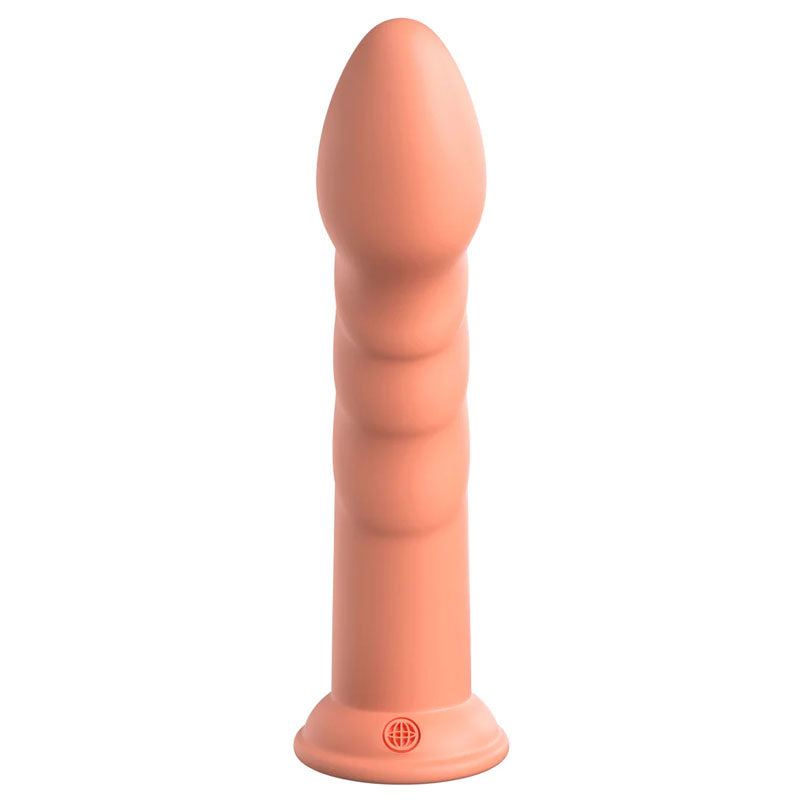 Pipedream Dillio Platinum Super Eight - Peach 20.3cm (8") Dong