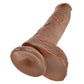 Pipedream King Cock 10" Cock With Balls Tan 25.4cm Dong Dildo