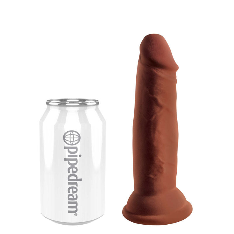 Pipedream King Cock Plus 6" Triple Density Cock Brown 15.2cm Dong Dildo