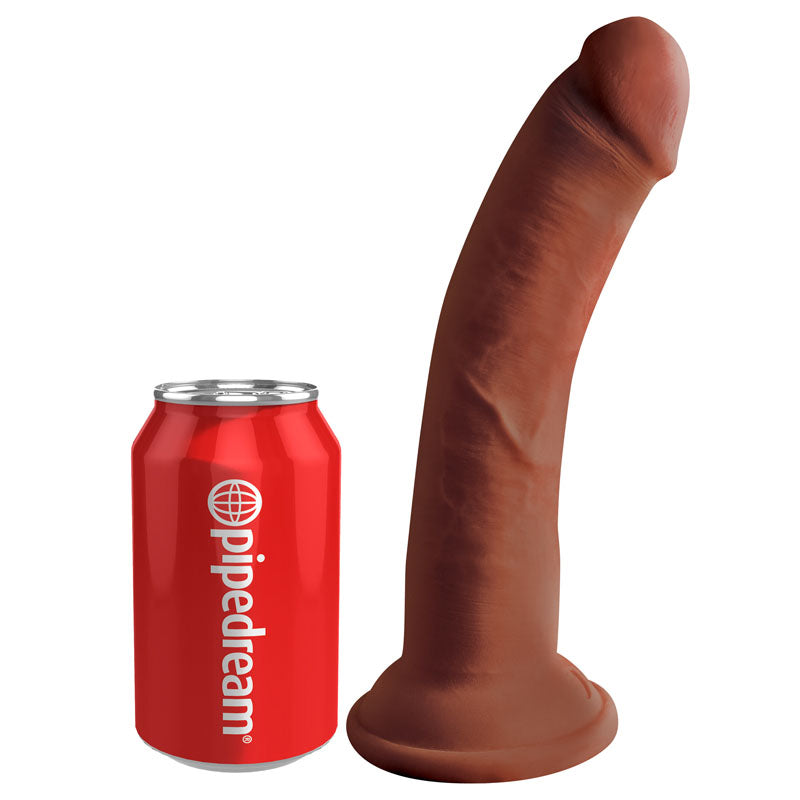 Pipedream King Cock Plus 8" Triple Density Cock Brown 20.3cm Dong Dildo