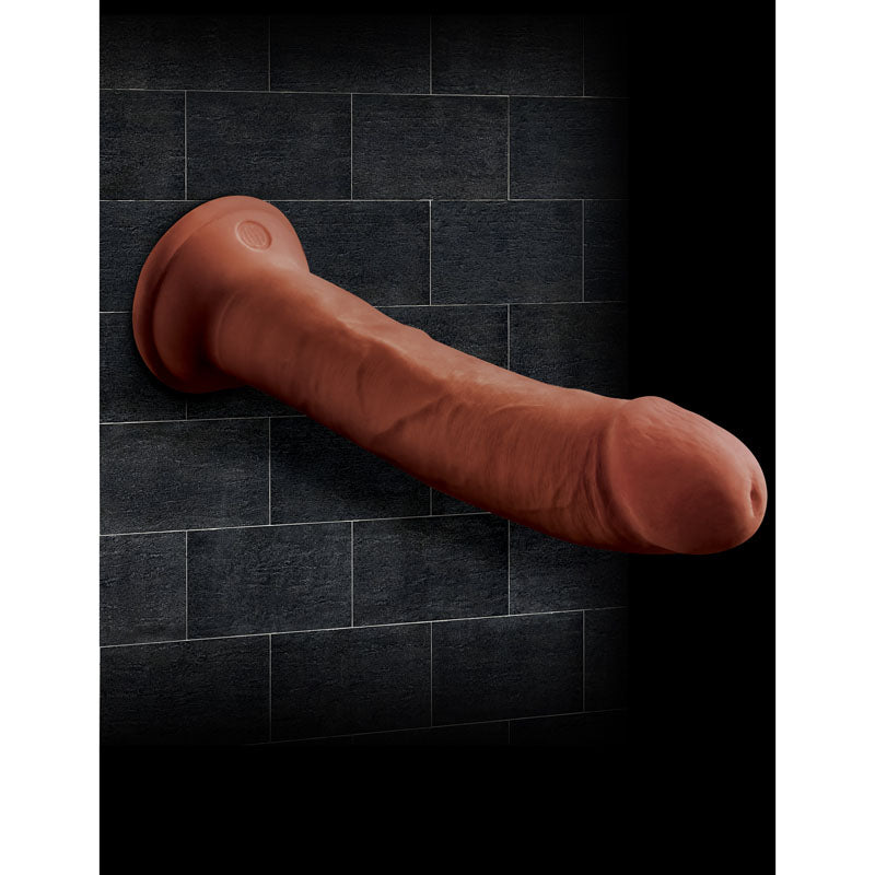 Pipedream King Cock Plus 8" Triple Density Cock Brown 20.3cm Dong Dildo