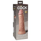 Pipedream King Cock Elite 8" Dual Density Cock - Flesh 20.3cm Dong Dildo