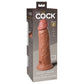 Pipedream King Cock Elite 8" Dual Density Cock - Tan 20.3cm Dong Dildo