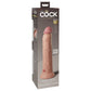 Pipedream King Cock Elite 9" Dual Density Cock Flesh 22.9cm Dong Dildo