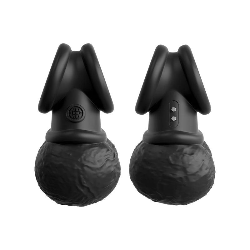 Pipedream King Cock Elite The Crown Jewels Vibrating Silicone Balls Cock Ring