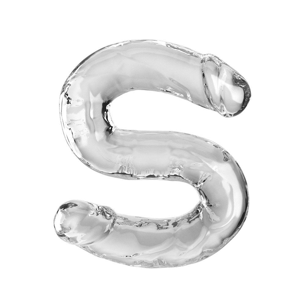 Pipedream King Cock 18" Double Dildo - Clear 45.7cm Double Dong