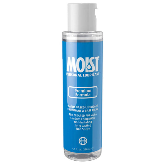 Pipedream Moist Premium Formula Water Based Lubricant 130ml