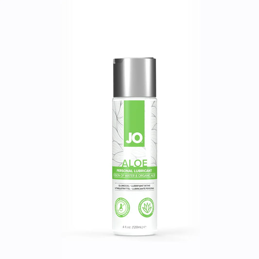 JO Aloe Organic Water Based Lubricant 4oz/120ml