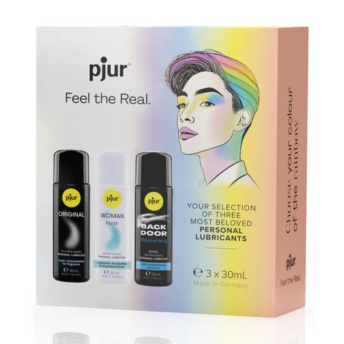 Pjur Pride Box Promo 2024 - Lubricants 30ml/30ml/30ml - 3 Pack