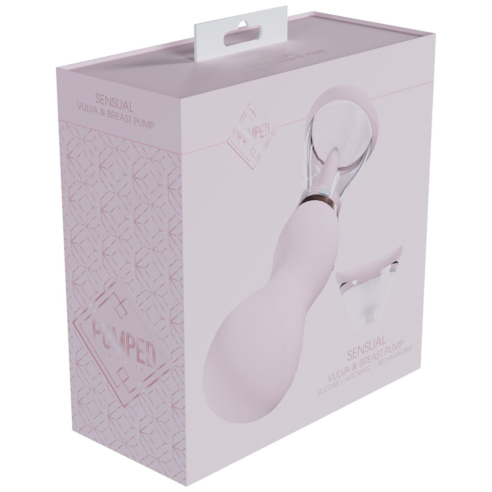 Shots Toys | PUMPED Sensual Auto Vulva & Breast Pump - Pink