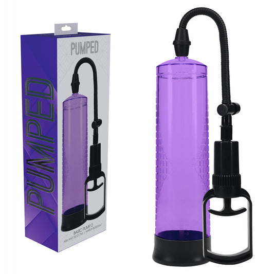 Shots Toys | PUMPED Basic Pump 2 - Purple Penis Pump