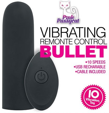 Cousins Group | Pink Pussycat Vibrating Remote Control Bullet