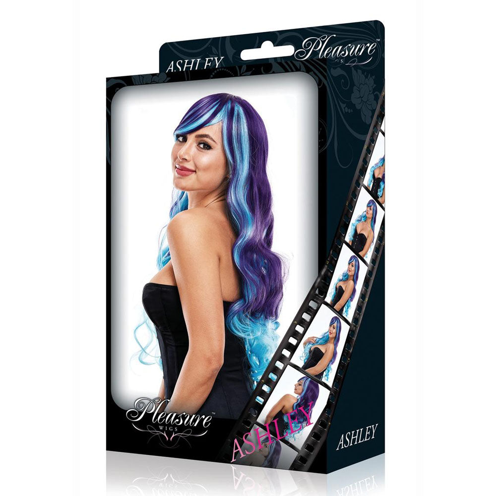 Pleasure Wigs Ashley Wig Purple/Blue