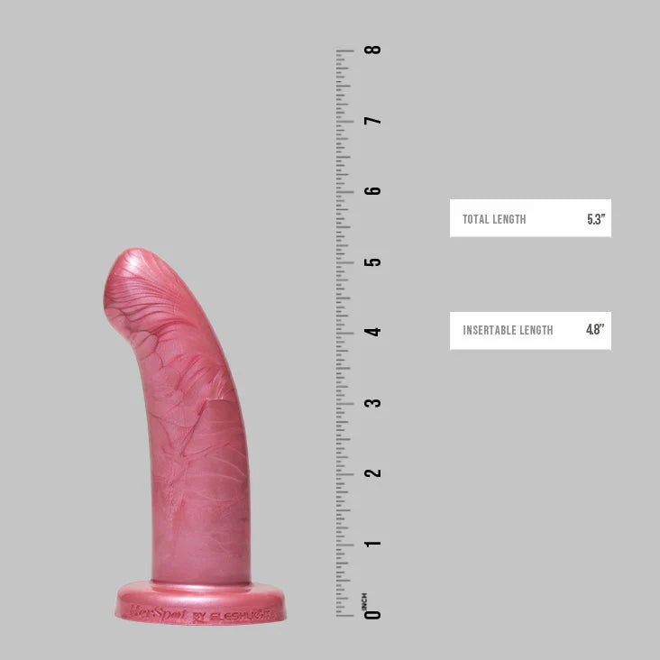 Fleshlight HerSpot Golden Rose Dildo Small