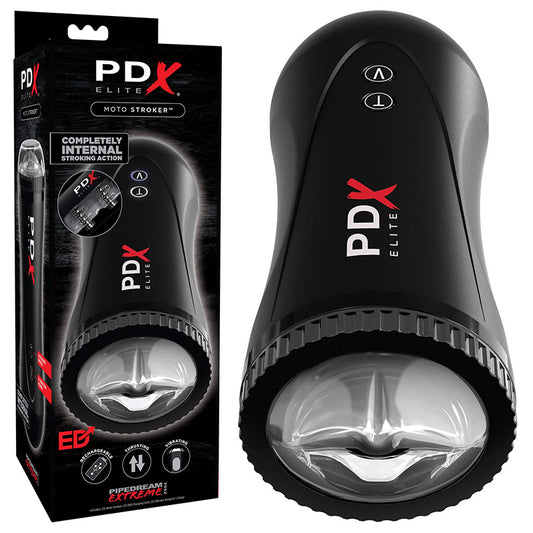 Pipedream PDX Elite Moto Stroker Vibrating Thrusting Masturbator