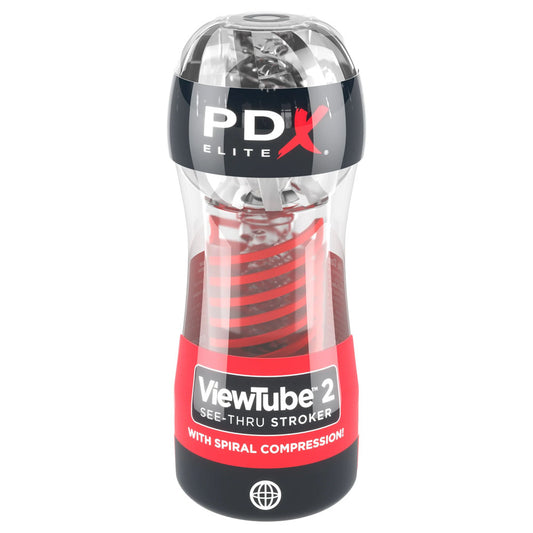 Pipedream PDX Elite Viewtube 2 - Clear Stroker