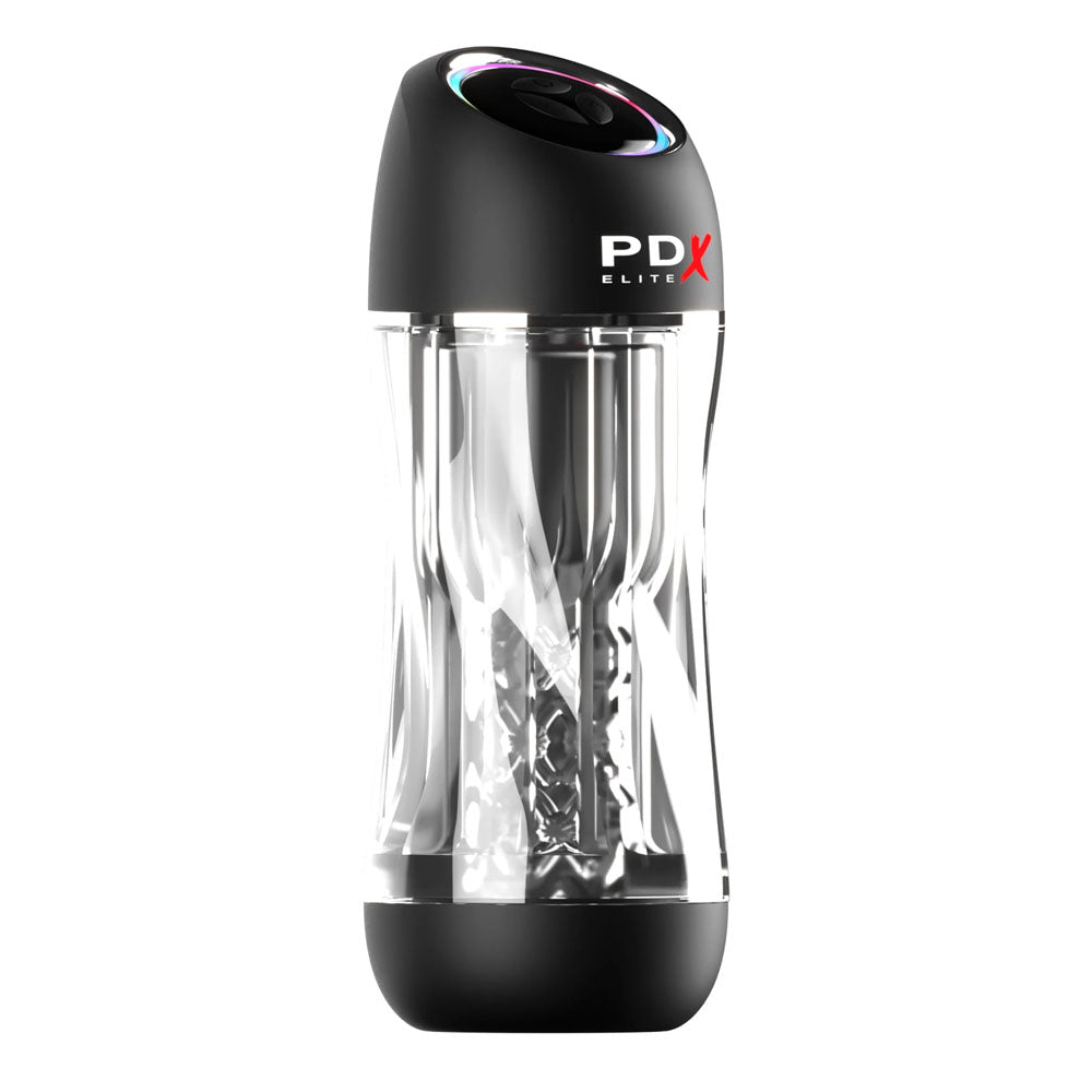 Pipedream PDX Elite ViewTube Pro Clear USB Rechargeable Auto Sucking Stroker