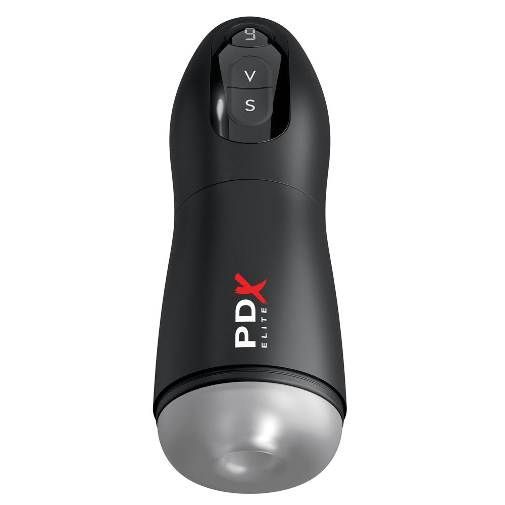 Pipedream PDX Elite Suck-O-Matic - USB Rechargeable Sucking & Vibrating Masturbator