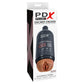 PDX Plus Shower Therapy - Soothing Scrub - Tan Discreet Vagina Stroker with Suction Base