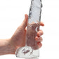 Shots Toys | REALROCK Crystal Clear 9" / 22cm Realistic Dildo with Balls - Transparent