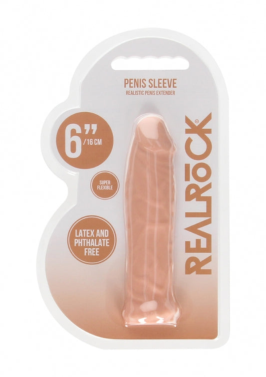 Shots Toys | REALROCK Penis Sleeve 6" - Flesh