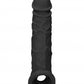 Shots Toys | REALROCK Penis Sleeve 8" - Black