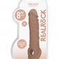 Shots Toys | REALROCK Penis Sleeve 8" - Tan