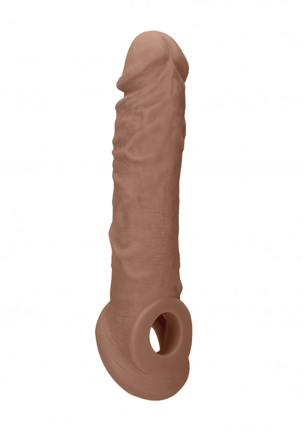 Shots Toys | REALROCK Penis Sleeve 8" - Tan