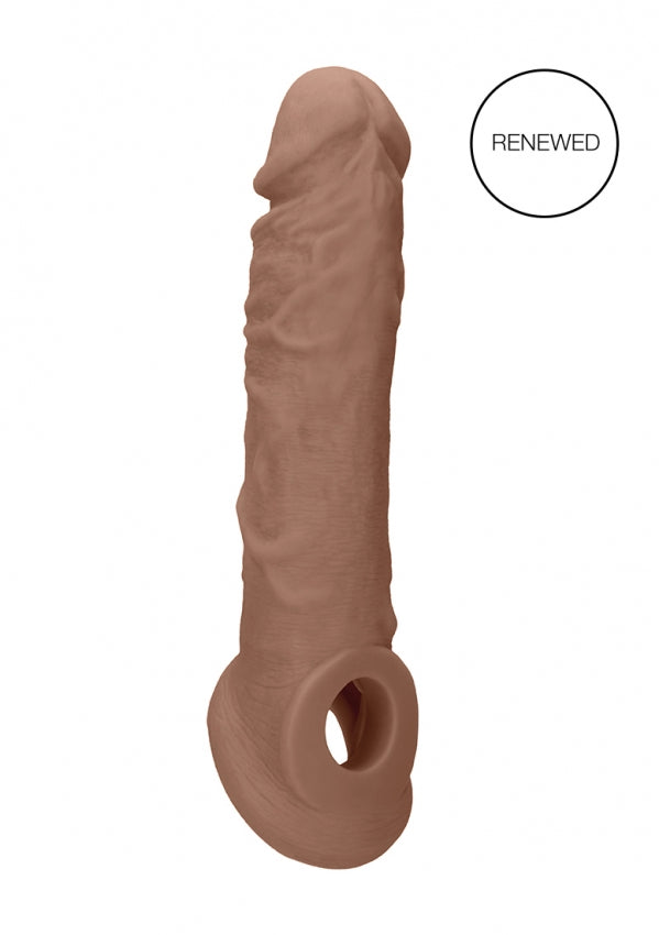 Shots Toys | REALROCK Penis Sleeve 8" - Tan