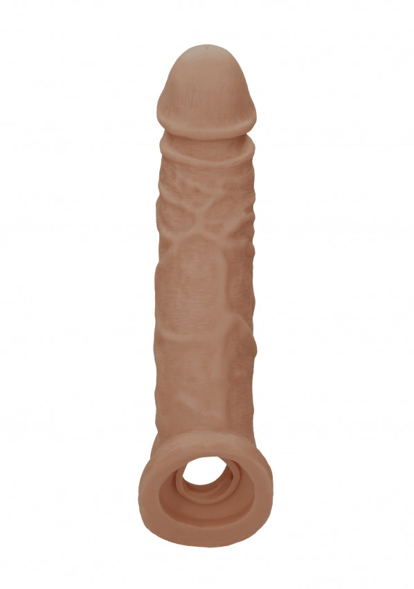 Shots Toys | REALROCK Penis Sleeve 8" - Tan