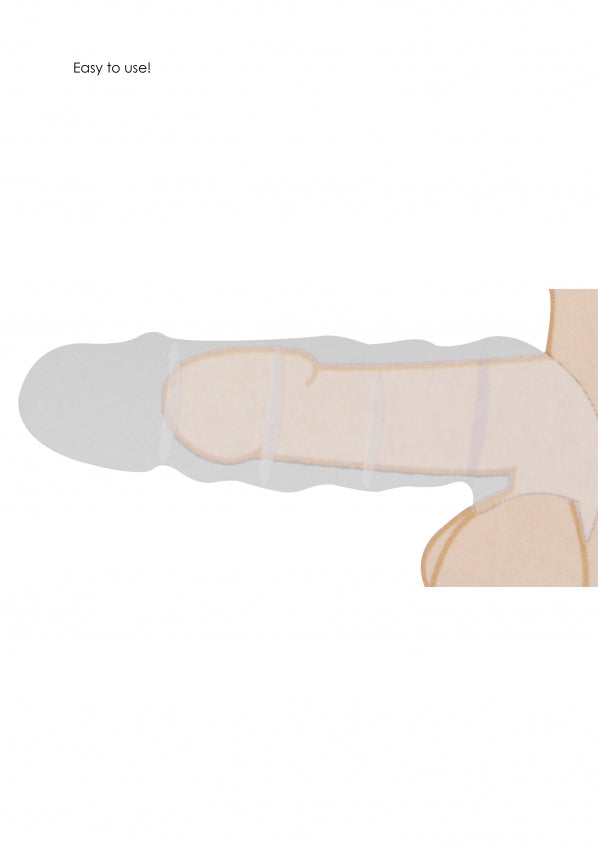 Shots Toys | REALROCK Penis Sleeve 8" - Tan