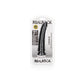 REALROCK Realistic Slim Dildo without Balls - Black 18cm (7") Dong